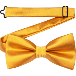 Набір краватки, нагрудного хустинки та краваткових затискачів JEMYGINS для чоловіків (сонячно-жовтий)