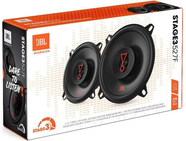 Автомобільна акустика JBL Stage3 527F 200 Вт, 2-смугові динаміки 13 см (5,25''), комплект 2 шт, без захисної решітки