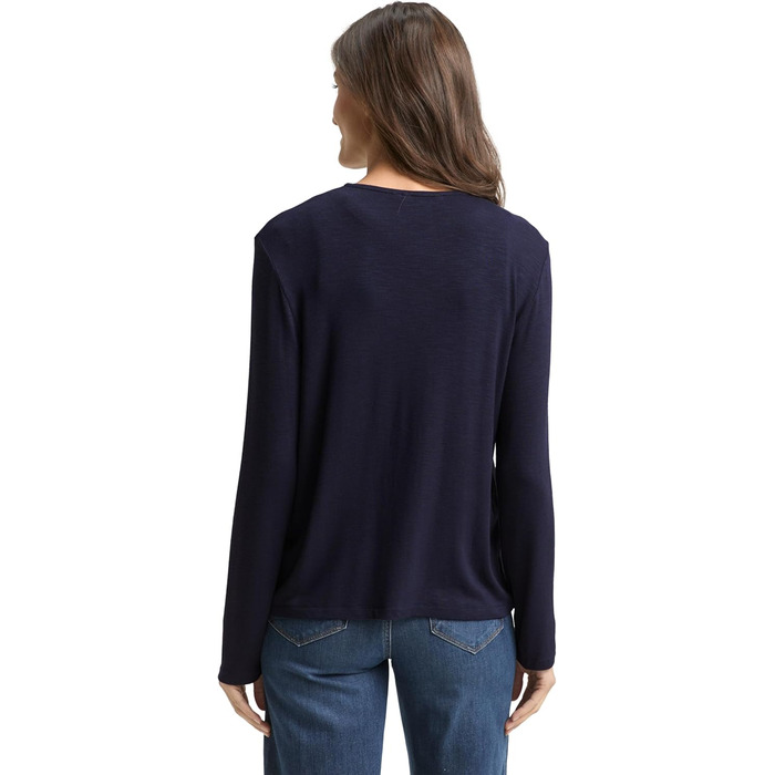 Кардиган жіночий TOM TAILOR Basic літній, розмір XL, колір Sky Captain Blue