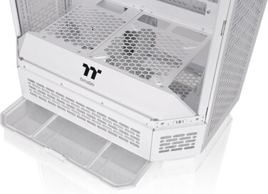 Корпус ПК Thermaltake The Tower 600 ATX Mid-Tower White з USB-C, підтримкою радіатора 420/360mm та 3 скляними панелями