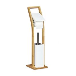 Relaxdays Toilet Set Bamboo