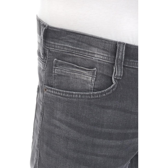 Джинси чоловічі MUSTANG Oregon Tapered, Used Black Denim (44W/34L) - Оригінал