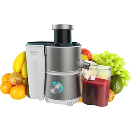 Блендер Cecotec 400W Juice&Fresh 400 Titan White з титановим покриттям, 2 швидкості