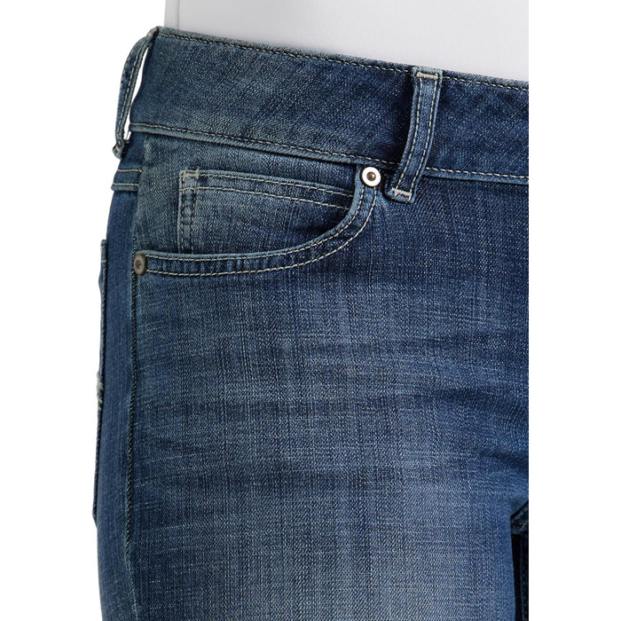 Жіночі джинси Wrangler Western з еластичним поясом та прямими штанинами 7x34, темно-синій колір