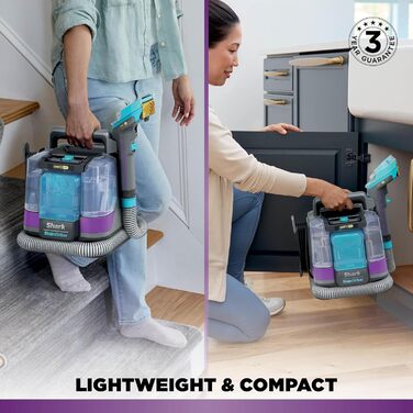 Пылесос Shark StainStriker HairPro для видалення шерсті та плям, 450 Вт, антизасорна система, видаляє стійкі забруднення та запахи