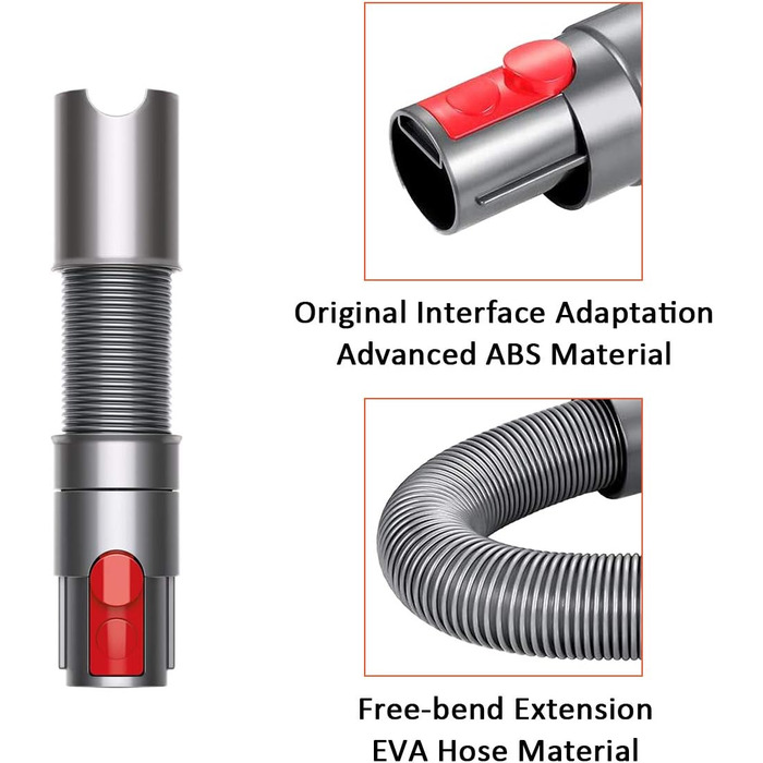 Насадка-щітка для пилососів Dyson V7 V8 V10 V11 з м'якою щіткою (для труб)
