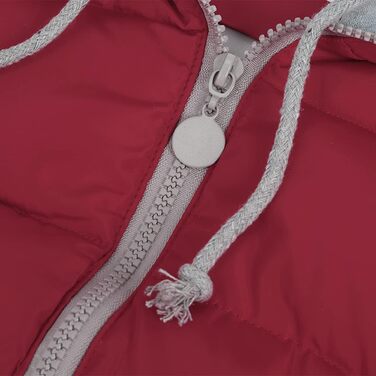 Жіноча степкова жилетка YYNUDA з капюшоном, легка, з пухом, тепла, перехідна, зимова, для активного відпочинку, червоно-винна, XL