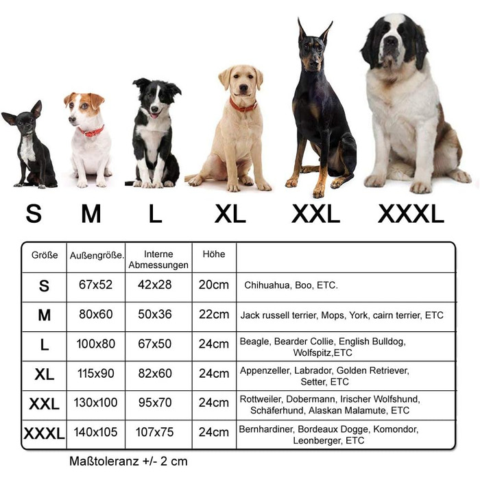 Софа для собак Sun: ліжко, килимок, корзина. 4 кольори, 6 розмірів. Сірий, 80x60 см