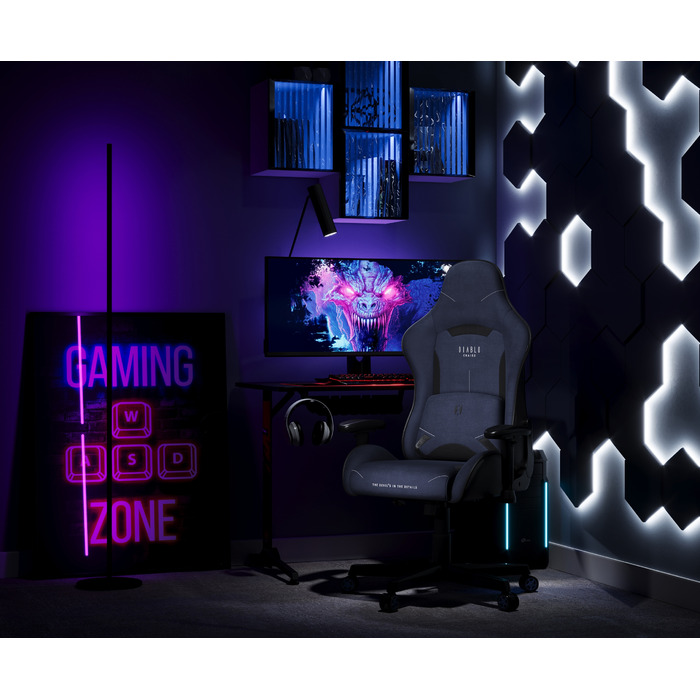 Ігрове крісло Diablo Chairs X-Starter, тканина