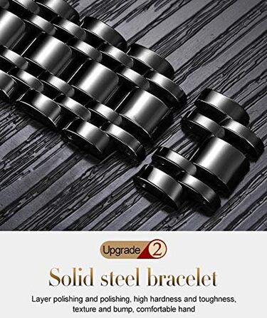 Набір автоматичних механічних годинників для пари OLEVS: чоловічий та жіночий, з календарем та фазами місяця, двоколірні