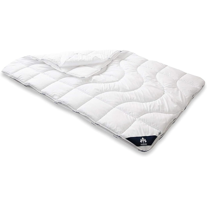 Irisette Micro Thermo 4-Season Duvet, quilted comforter with a soft microfibre cover for all seasons, 155 x 220 cm, Öko Tex certified, produced according to German quality standards. 4-Season duvet 155 x 220 cm