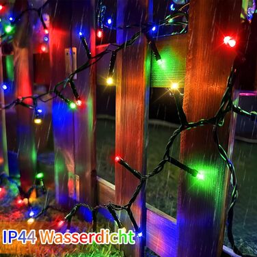 Ланцюжок прикрас для зовнішнього використання, 36 м, 1800 LED, тепле біле світло, 8 режимів, таймер, IP44, для балкона, саду, вечірки, шлюбу