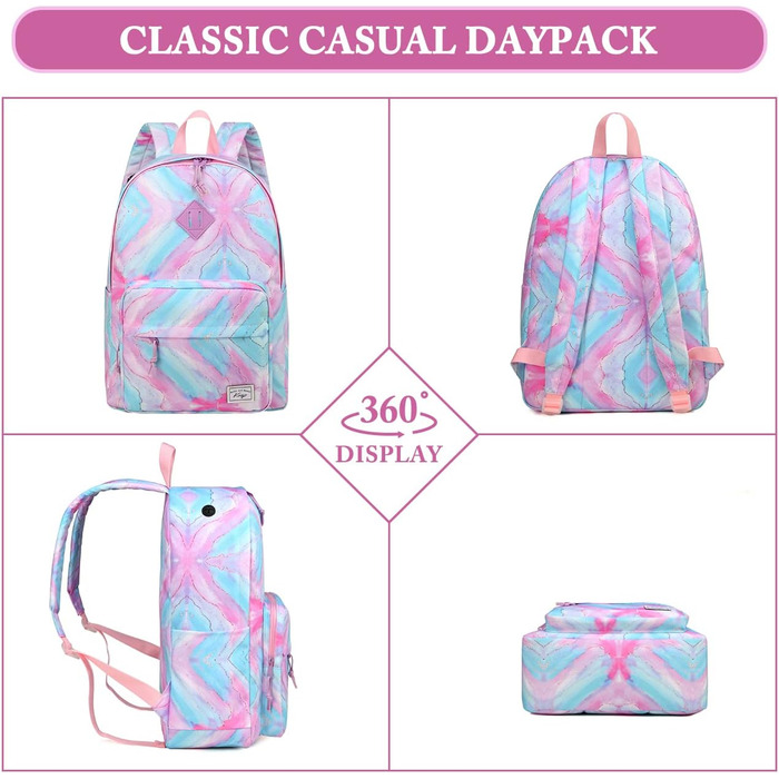 Шкільний рюкзак для підлітків: легкий, 15.6