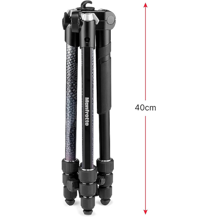 Карбоновий штатив Manfrotto Befree Live Carbon Twist з відео-головою та сумкою, для DSLR та бездзеркальних камер, навантаження 4кг