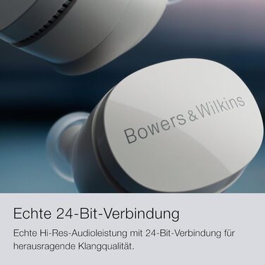 Навушники Bowers & Wilkins Px7 S2e з активним шумозаглушенням, бездротові, Qualcomm aptX™ Adaptive, швидка зарядка, 30 годин роботи, 6 мікрофонів - колір Океан (Сірий)