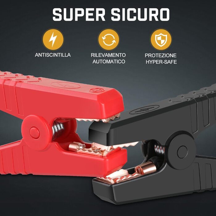 Powerbank BRPOM для запуску авто з LCD-дисплеєм (2000A, 7000A)