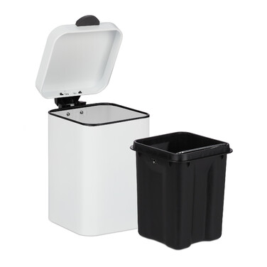 Relaxdays Cosmetic Containers Wall Mounting 6 Liter