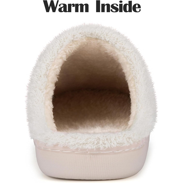 Тапочки зимові Mishansha для жінок та чоловіків, теплі плюшеві, з піною пам'яті, розмір 36-47, жовті та білі