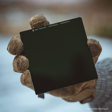 Набір фільтрів K&F Concept Nano-X: квадратний фільтр, ND1000, фільтр-утримувач, 8 адаптерних кілець