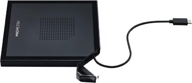 Зовнішній DVD-привід та записувач ASUS ZenDrive V1M (SDRW-08V1M-U) з інтерфейсом USB-C, підтримкою M-Disc, для Windows 11 та macOS