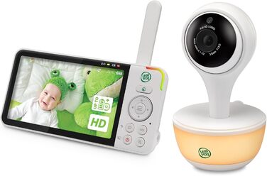 Відеоняня LeapFrog LF2513 без Wi-Fi, IPS LCD екран 2.8 дюйма, поворот та нахил, нічне бачення, 300 метрів, датчик температури, до 12 годин роботи, LF2513 2.8' Video (LF815HD 5' Video)