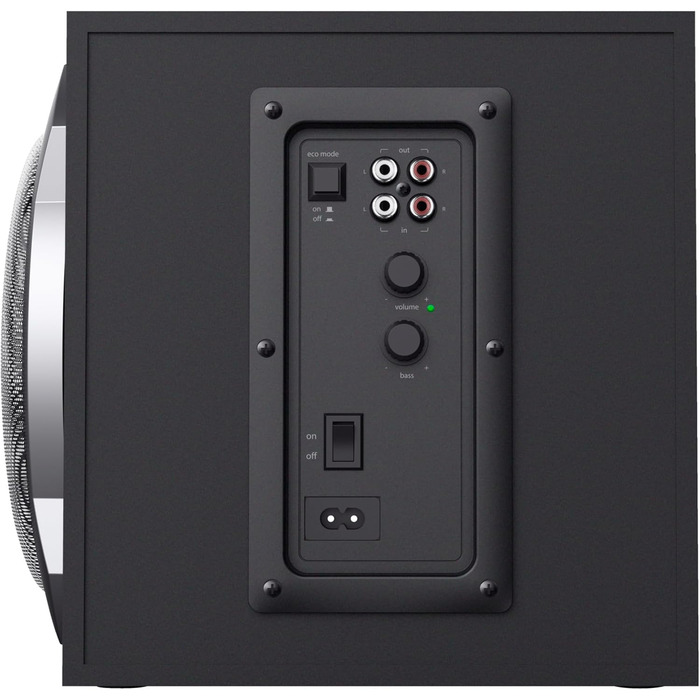 Акустична система Trust Tytan 2.1 - 120 Вт, чорний колір, з сабвуфером, для ПК