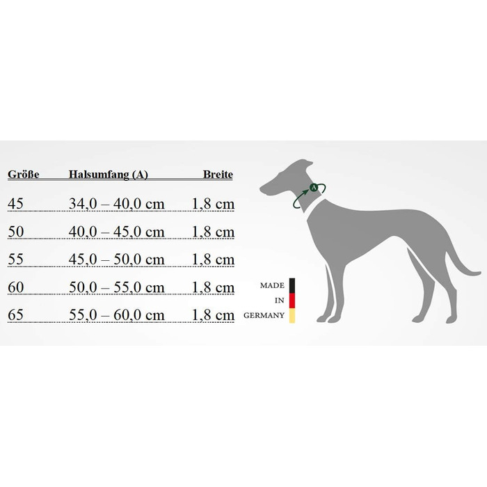 Нашийник для дрессури HUNTER SOLID EDUCATION, оливковий, міцне шкіряне плетіння, з кільцем, Made in Germany, розмір S-M