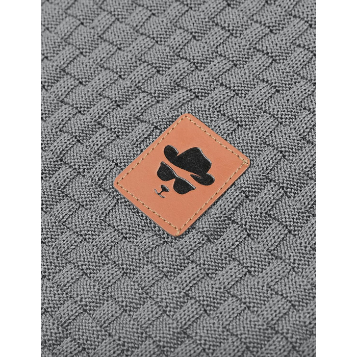 Пуловер чоловічий Tarainya, теплий светр з капюшоном, трикотажний, довгий рукав, колір сірий (C), розмір XL