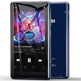 MP3 плеєр 163GB з WiFi, Bluetooth, Android 13, Spotify, FM радіо, сенсорний екран 4.5