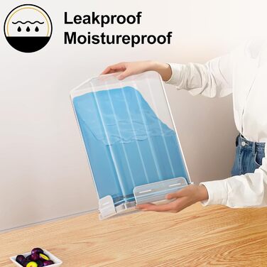 Набір контейнерів для зберігання продуктів 24 шт. – герметичні бокси з кришкою, органайзер для кухні, для борошна, цукру, мюслі та ін., з етикетками та маркером, для кухні та холодильника, 33,6 л