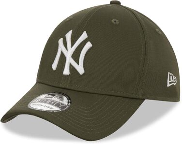 Кепка New Era MLB New York Yankees League Essential 39Thirty Stretch, Бордовий/Зелений (M-L)