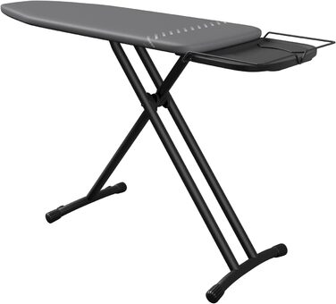 Прасувальна дошка Laurastar Plusboard, 42x125 см, 100% бавовна, сумісна з парогенераторами, регульована висота, вбудовані ролики, 9 кг