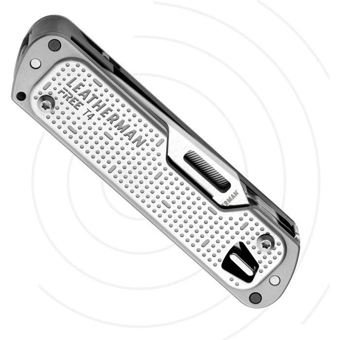 Leatherman Free T4 Multi-Tool - Magnetic, One-Handed, 12-Tool Pocket Knife