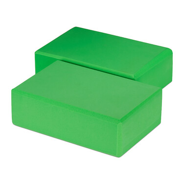 Relaxdays Yoga Block Set of 2