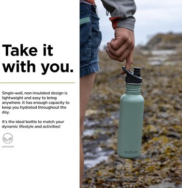Klean Kanteen Classic Water Bottle 800 ml (Sea Spray)
