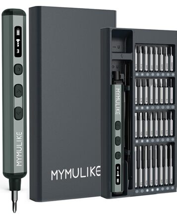 Набір прецизійних викруток 68-в-1 електричний акумуляторний з LED підсвіткою та USB-C для ремонту телефонів, ноутбуків, годинників та окулярів