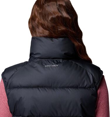 Жіноча жилетка Columbia Pike Lake 3, пухова жилетка-утеплювач, чорний колір, 1 шт.