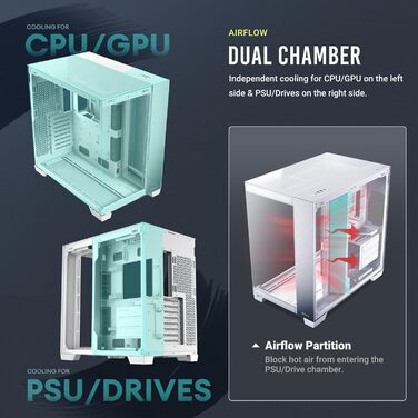 Корпус для ПК GEH Antec C8 Wood Full Tower чорний (білий/Flyaway Orchidee)