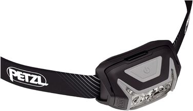 PETZL Actik Core – акумуляторний налобний ліхтар (сірий, універсальний розмір, комплект з ліхтарем)