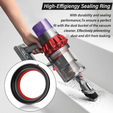 Контейнер для пилу AiLomey (замінник) для Dyson V12 Detect Slim / V10 Digital Slim, сумісний з V12 Slim (965272-01)