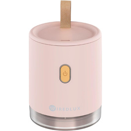 Електричний видалення ворсу з одягу - компактний та портативний пристрій для видалення ворсу з тканини, USB-зарядка, подвійний захист, рожевий (Kyoto-rosa)