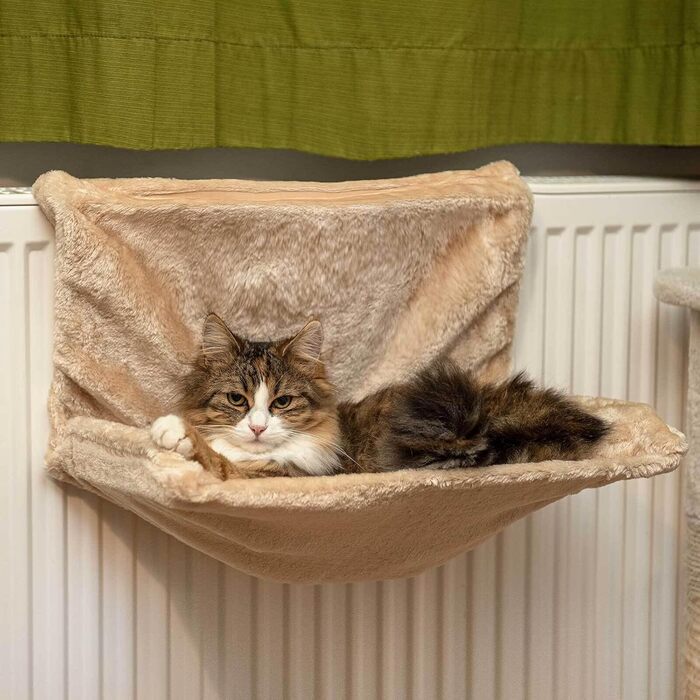 SIDCO Cat Hammock 2 x Heating Pad Hammock Lounger Cozy Bed Radiator Bed 2 Pieces