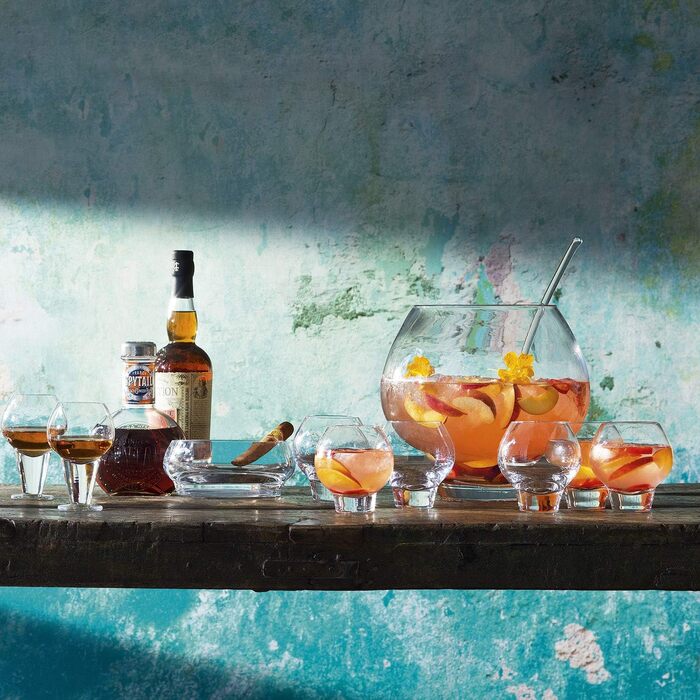 LSA G1570-00-301 Rum Bowl Set, glass, Transparent