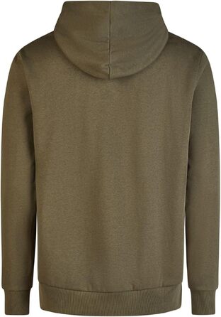 Чоловічий худі Tom Tailor Regular Fit з каптуром та принтом, колір Grape Leaf Green (зелений), розмір 3XL