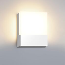 LED вуличні/внутрішні настінні світильники Kingwen 4 шт., 20W, регульований кут розсіювання, тепле біле світло 3000K, IP65, чорний колір