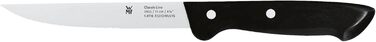 WMF Classic Line 7-Piece Knife Block Set with Knives - Stainless Steel Blades, Sharpening Steel, and Beechwood Block