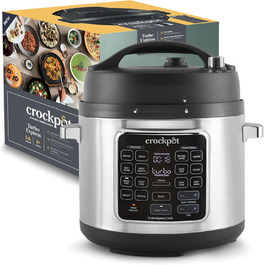 Мультиварка Crock-Pot Turbo Express: 14 функцій, 5.6 л, CSC062X