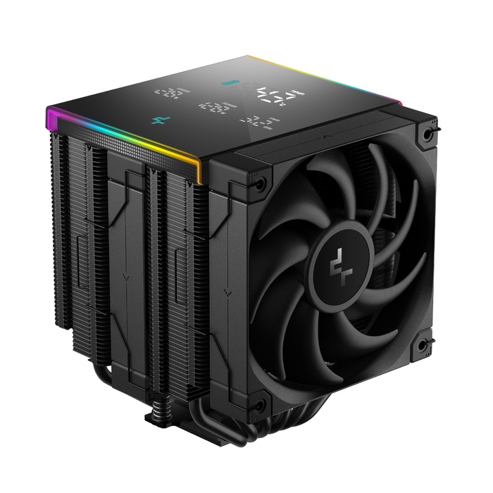 Кулер для процесора DeepCool AK620 Digital Pro, 2x 120мм, чорний