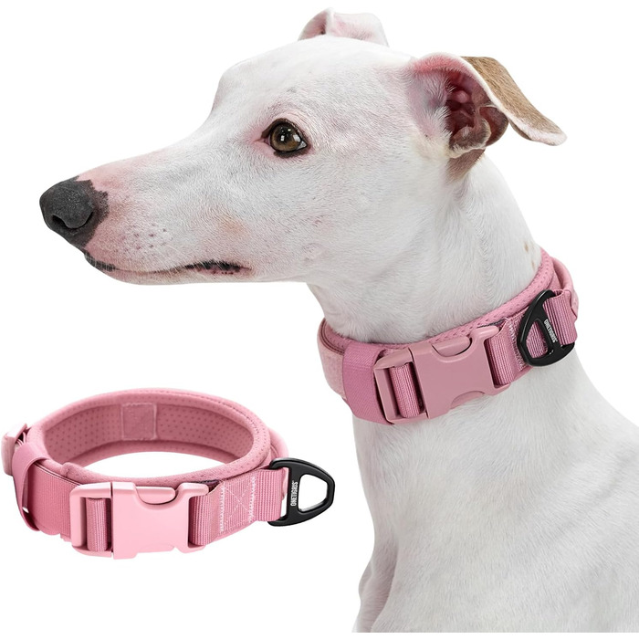 Нашийник для собак OneTigris, тактичний, XS (25-33 см), рожевий