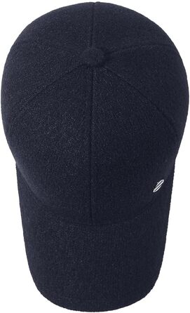 Кепка YAMEE для чоловіків, зимова бейсболка з відкидним навушником, тепла шапка-кепка, універсальний розмір (2361*ДНК)